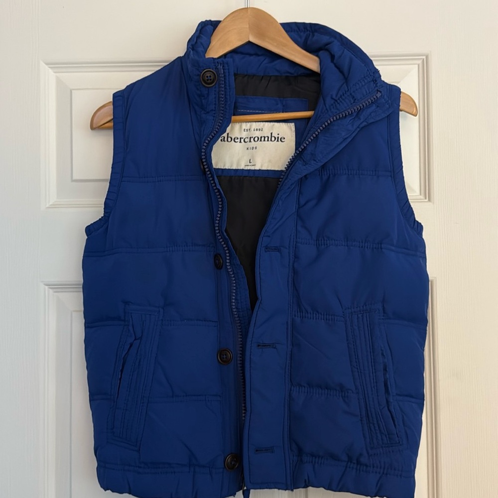 abercrombie kids puffer vest